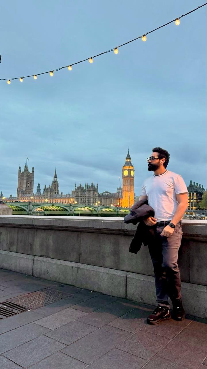 Adv. Babar Ali Hashmi, candid portrait